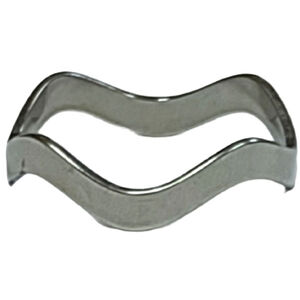 Stainless Steel Silver Thumb Ring Size 13